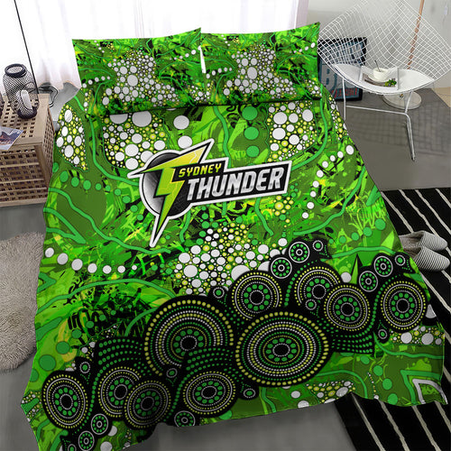 Sydney Thunder Bedding Set Graffiti Urban Aboriginal Dot Abstract Design