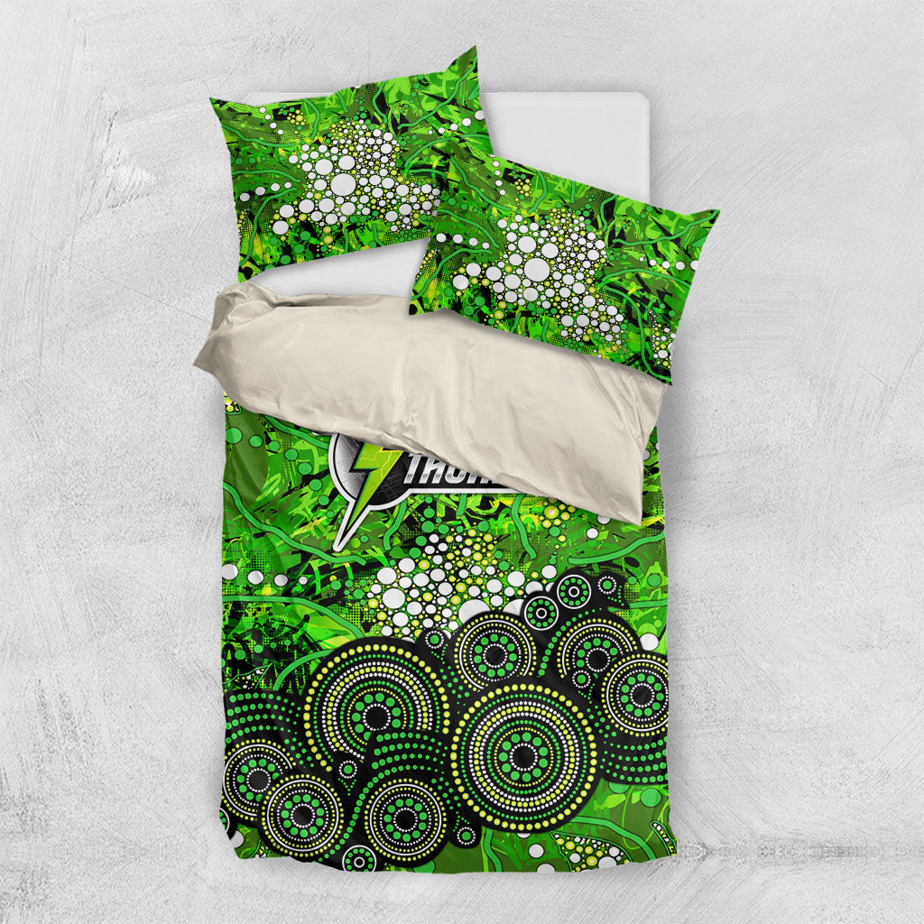 Sydney Thunder Bedding Set Graffiti Urban Aboriginal Dot Abstract Design