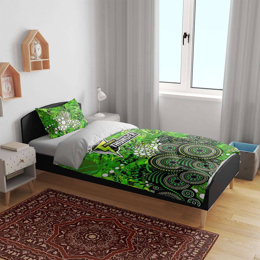 Sydney Thunder Bedding Set Graffiti Urban Aboriginal Dot Abstract Design