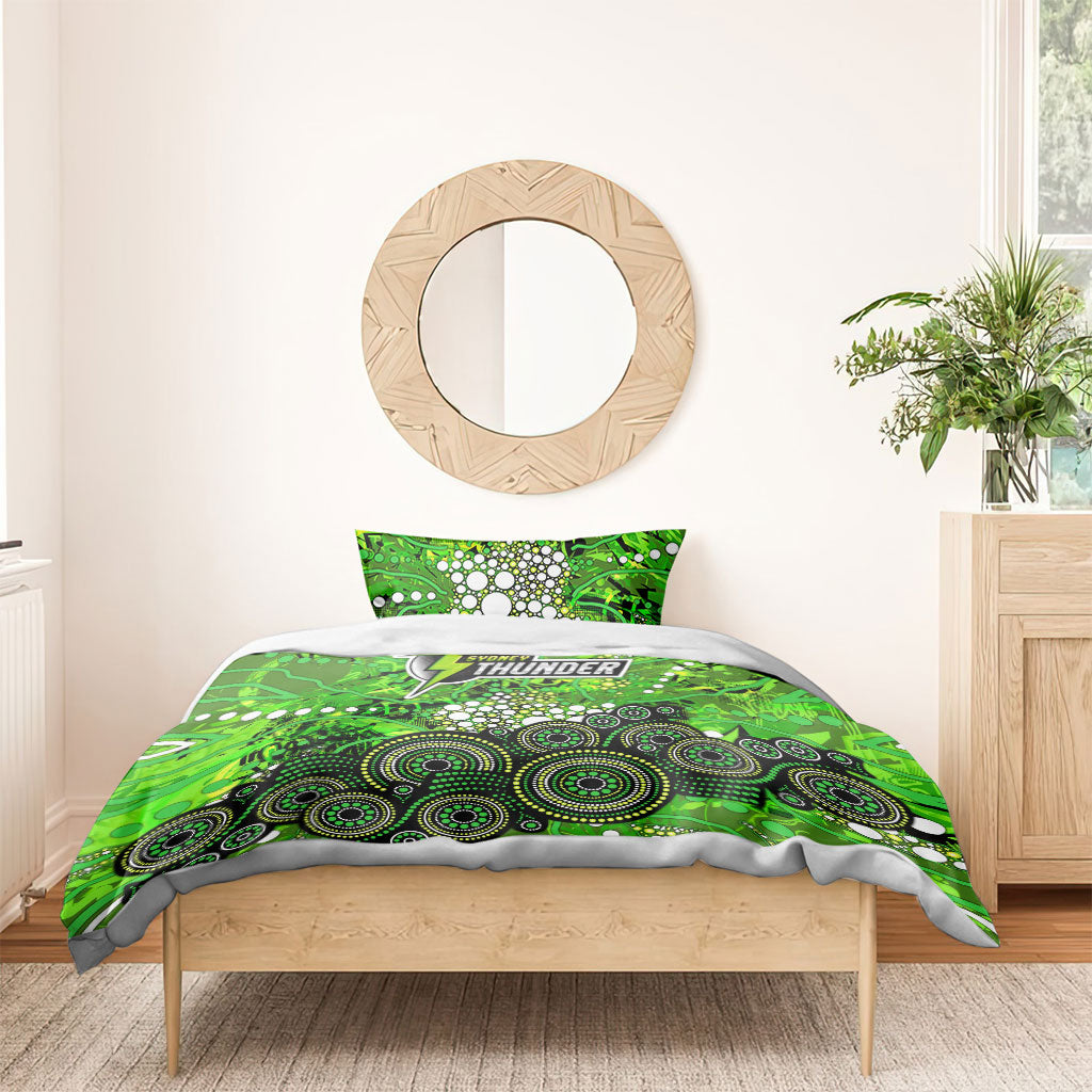 Sydney Thunder Bedding Set Graffiti Urban Aboriginal Dot Abstract Design