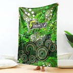 Sydney Thunder Blanket Graffiti Urban Aboriginal Dot Abstract Design
