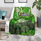 Sydney Thunder Blanket Graffiti Urban Aboriginal Dot Abstract Design