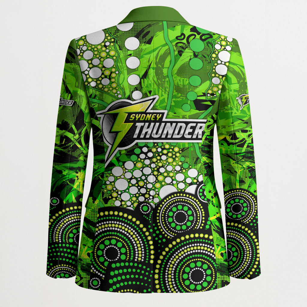 Sydney Thunder Blazer Graffiti Urban Aboriginal Dot Abstract Design