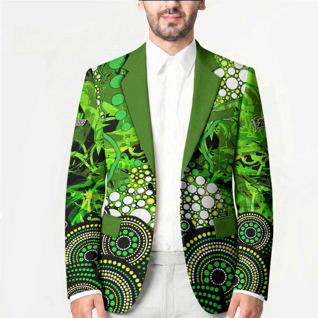 Sydney Thunder Blazer Graffiti Urban Aboriginal Dot Abstract Design