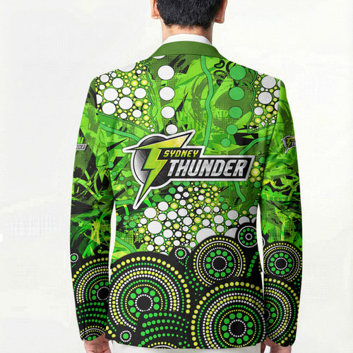 Sydney Thunder Blazer Graffiti Urban Aboriginal Dot Abstract Design