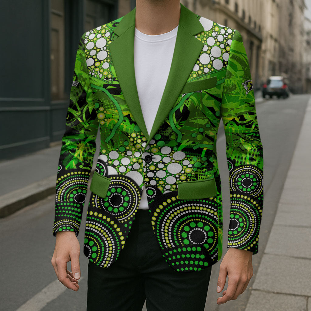 Sydney Thunder Blazer Graffiti Urban Aboriginal Dot Abstract Design