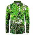 Sydney Thunder Button Sweatshirt Graffiti Urban Aboriginal Dot Abstract Design