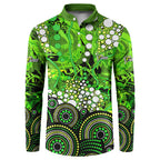 Sydney Thunder Button Sweatshirt Graffiti Urban Aboriginal Dot Abstract Design