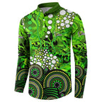 Sydney Thunder Button Sweatshirt Graffiti Urban Aboriginal Dot Abstract Design