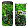 Sydney Thunder 4 in 1 Can Cooler Tumbler Graffiti Urban Aboriginal Dot Abstract Design