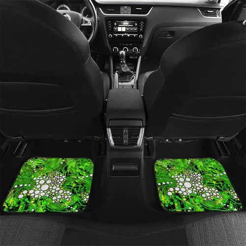 Sydney Thunder Car Mats Graffiti Urban Aboriginal Dot Abstract Design