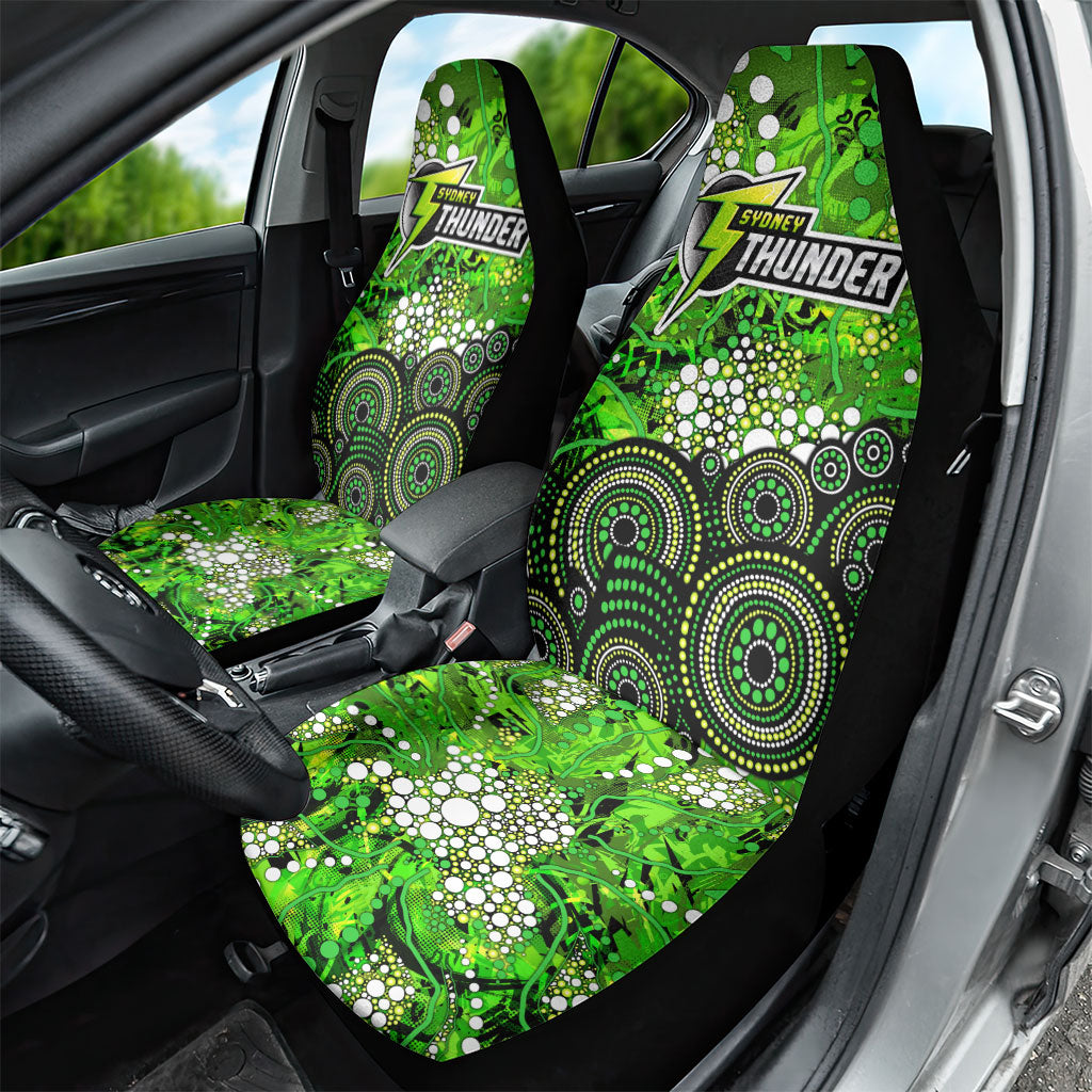 Sydney Thunder Car Seat Cover Graffiti Urban Aboriginal Dot Abstract Design