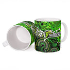 Sydney Thunder Ceramic Mug Graffiti Urban Aboriginal Dot Abstract Design