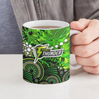 Sydney Thunder Ceramic Mug Graffiti Urban Aboriginal Dot Abstract Design