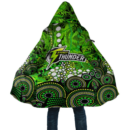 Sydney Thunder Cloak Graffiti Urban Aboriginal Dot Abstract Design