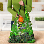 Sydney Thunder Grocery Bag Graffiti Urban Aboriginal Dot Abstract Design