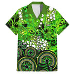 Sydney Thunder Hawaiian Shirt Graffiti Urban Aboriginal Dot Abstract Design