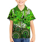 Sydney Thunder Hawaiian Shirt Graffiti Urban Aboriginal Dot Abstract Design