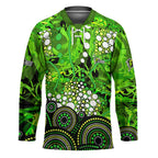 Sydney Thunder Hockey Jersey Graffiti Urban Aboriginal Dot Abstract Design
