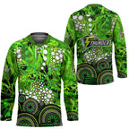 Sydney Thunder Hockey Jersey Graffiti Urban Aboriginal Dot Abstract Design