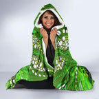 Sydney Thunder Hooded Blanket Graffiti Urban Aboriginal Dot Abstract Design