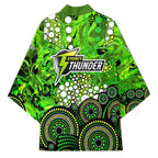 Sydney Thunder Kimono Graffiti Urban Aboriginal Dot Abstract Design