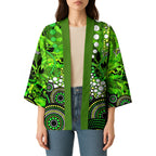 Sydney Thunder Kimono Graffiti Urban Aboriginal Dot Abstract Design