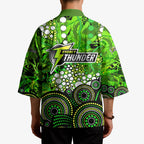 Sydney Thunder Kimono Graffiti Urban Aboriginal Dot Abstract Design