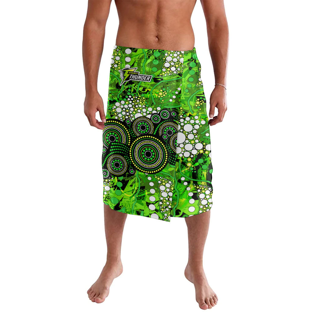 Sydney Thunder Lavalava Graffiti Urban Aboriginal Dot Abstract Design