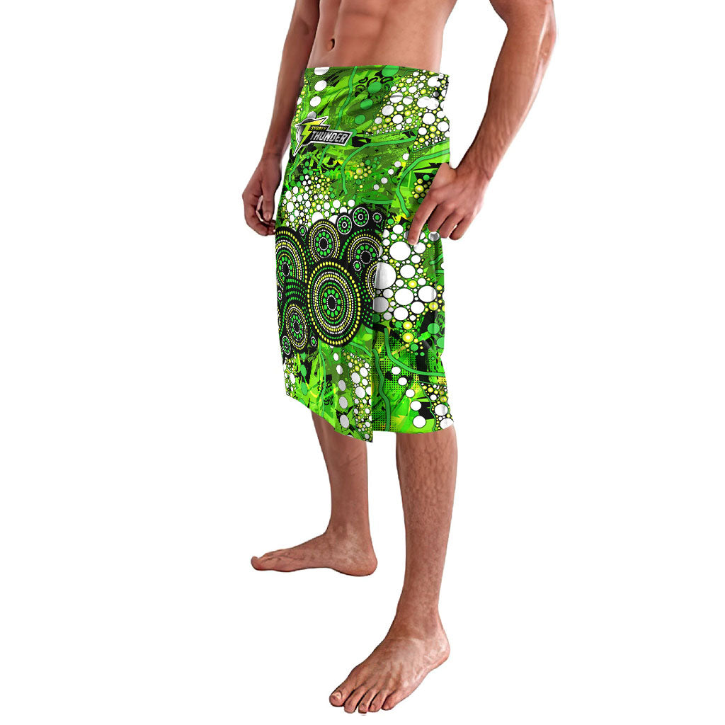 Sydney Thunder Lavalava Graffiti Urban Aboriginal Dot Abstract Design