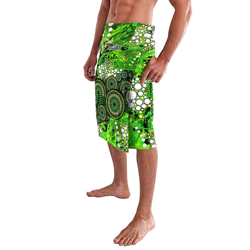 Sydney Thunder Lavalava Graffiti Urban Aboriginal Dot Abstract Design