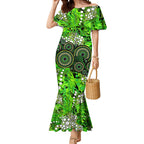 Sydney Thunder Mermaid Dress Graffiti Urban Aboriginal Dot Abstract Design