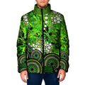 Sydney Thunder Padded Jacket Graffiti Urban Aboriginal Dot Abstract Design