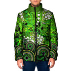 Sydney Thunder Padded Jacket Graffiti Urban Aboriginal Dot Abstract Design