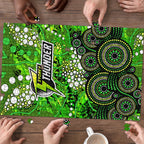 Sydney Thunder Puzzle Graffiti Urban Aboriginal Dot Abstract Design