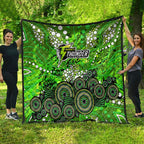Sydney Thunder Quilt Graffiti Urban Aboriginal Dot Abstract Design