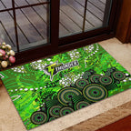 Sydney Thunder Rubber Doormat Graffiti Urban Aboriginal Dot Abstract Design