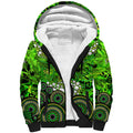 Sydney Thunder Sherpa Hoodie Graffiti Urban Aboriginal Dot Abstract Design