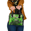 Sydney Thunder Shoulder Handbag Graffiti Urban Aboriginal Dot Abstract Design