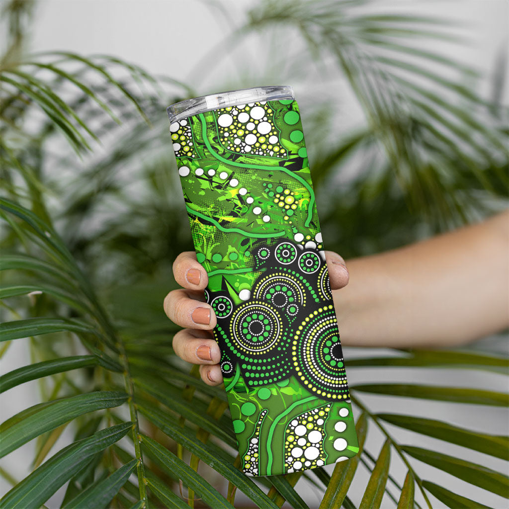 Sydney Thunder Skinny Tumbler Graffiti Urban Aboriginal Dot Abstract Design