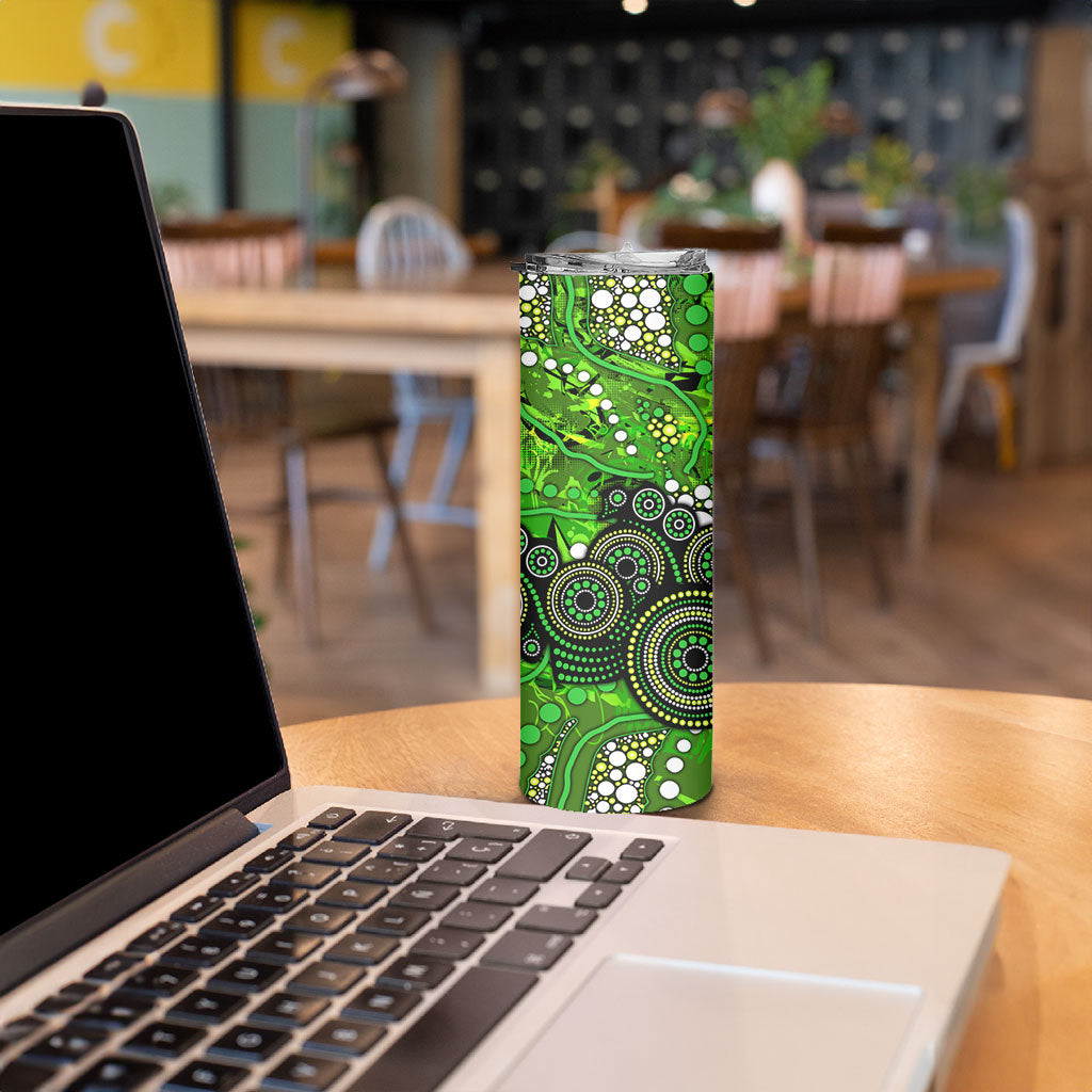 Sydney Thunder Skinny Tumbler Graffiti Urban Aboriginal Dot Abstract Design