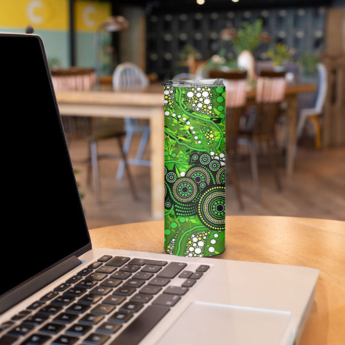 Sydney Thunder Skinny Tumbler Graffiti Urban Aboriginal Dot Abstract Design