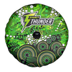 Sydney Thunder Spare Tire Cover Graffiti Urban Aboriginal Dot Abstract Design