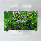 Sydney Thunder Tablecloth Graffiti Urban Aboriginal Dot Abstract Design