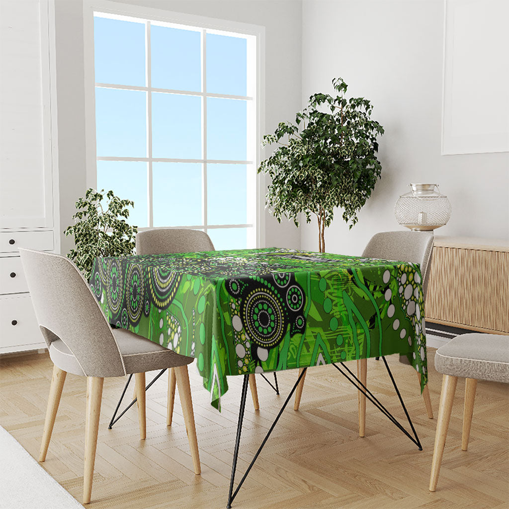 Sydney Thunder Tablecloth Graffiti Urban Aboriginal Dot Abstract Design