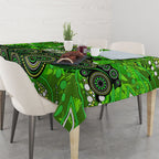 Sydney Thunder Tablecloth Graffiti Urban Aboriginal Dot Abstract Design