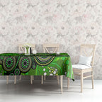 Sydney Thunder Tablecloth Graffiti Urban Aboriginal Dot Abstract Design
