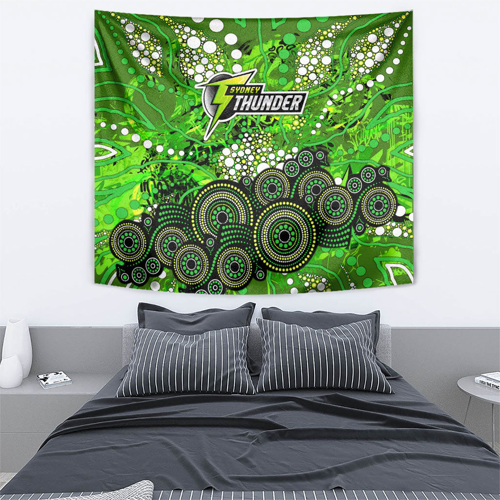 Sydney Thunder Tapestry Graffiti Urban Aboriginal Dot Abstract Design