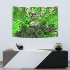 Sydney Thunder Tapestry Graffiti Urban Aboriginal Dot Abstract Design