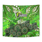 Sydney Thunder Tapestry Graffiti Urban Aboriginal Dot Abstract Design